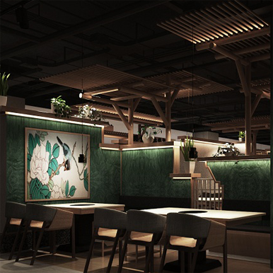 杭州火锅餐厅设计