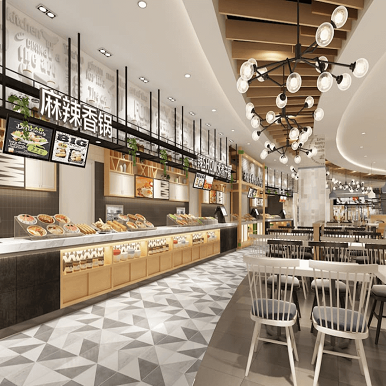 木森美食广场设计