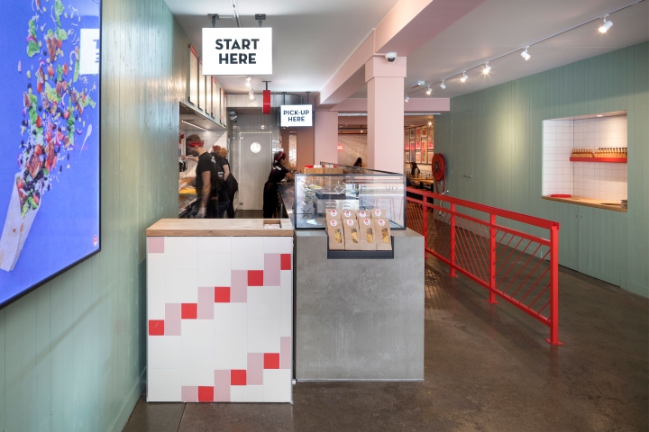 餐饮空间,快餐店设计,Salsa Shop餐厅,荷兰海牙,国外餐厅设计