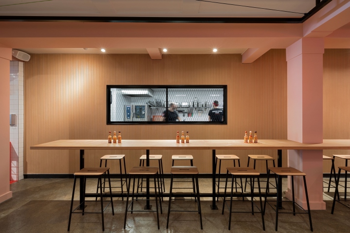 餐饮空间,快餐店设计,Salsa Shop餐厅,荷兰海牙,国外餐厅设计