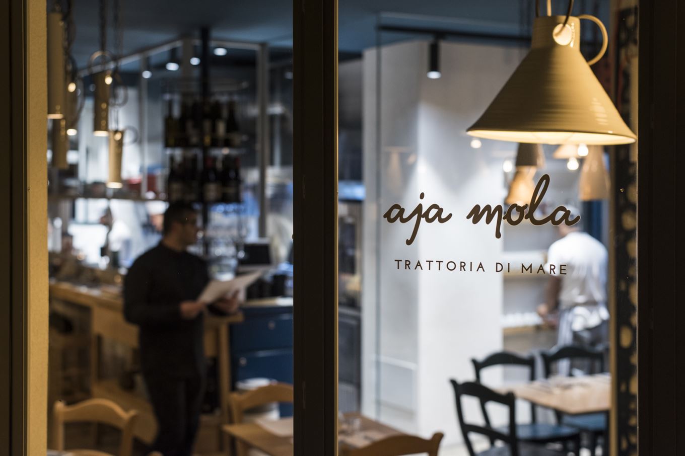 餐饮空间，国外餐厅设计，意大利，海鲜餐厅，Fatima Costa，Aja Mola